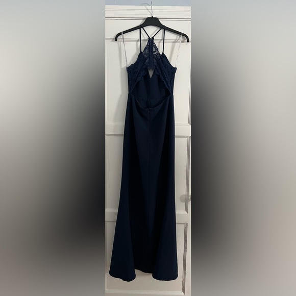 💥NWT LOVERS + FRIENDS Helena Gown Navy Size 4 - Picture 4 of 14